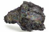 Vibrant Iridescent Hematite After Goethite Formation - Georgia #284375-2